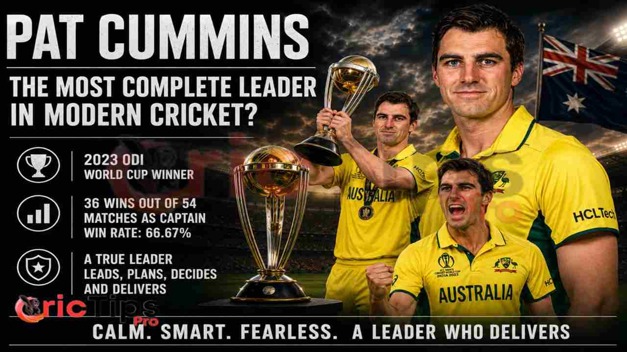 Pat Cummins celebrates Australia's success as captain, highlighting his leadership, World Cup victory, and winning record in modern cricket.