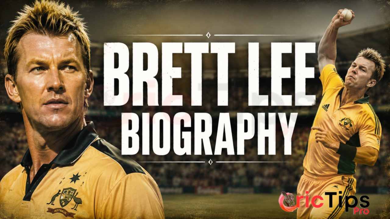 Brett Lee Biography – Australia's legendary fast bowler, career records, fastest bowling speed, World Cup champion and cricket achievements